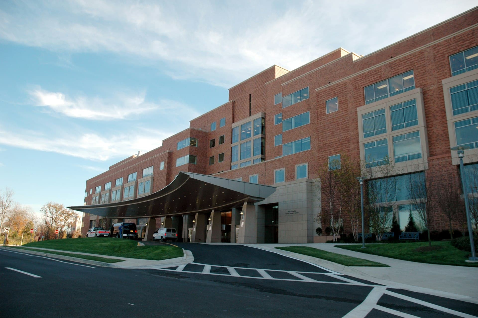 Modern hospital building representing regional healthcare facilities